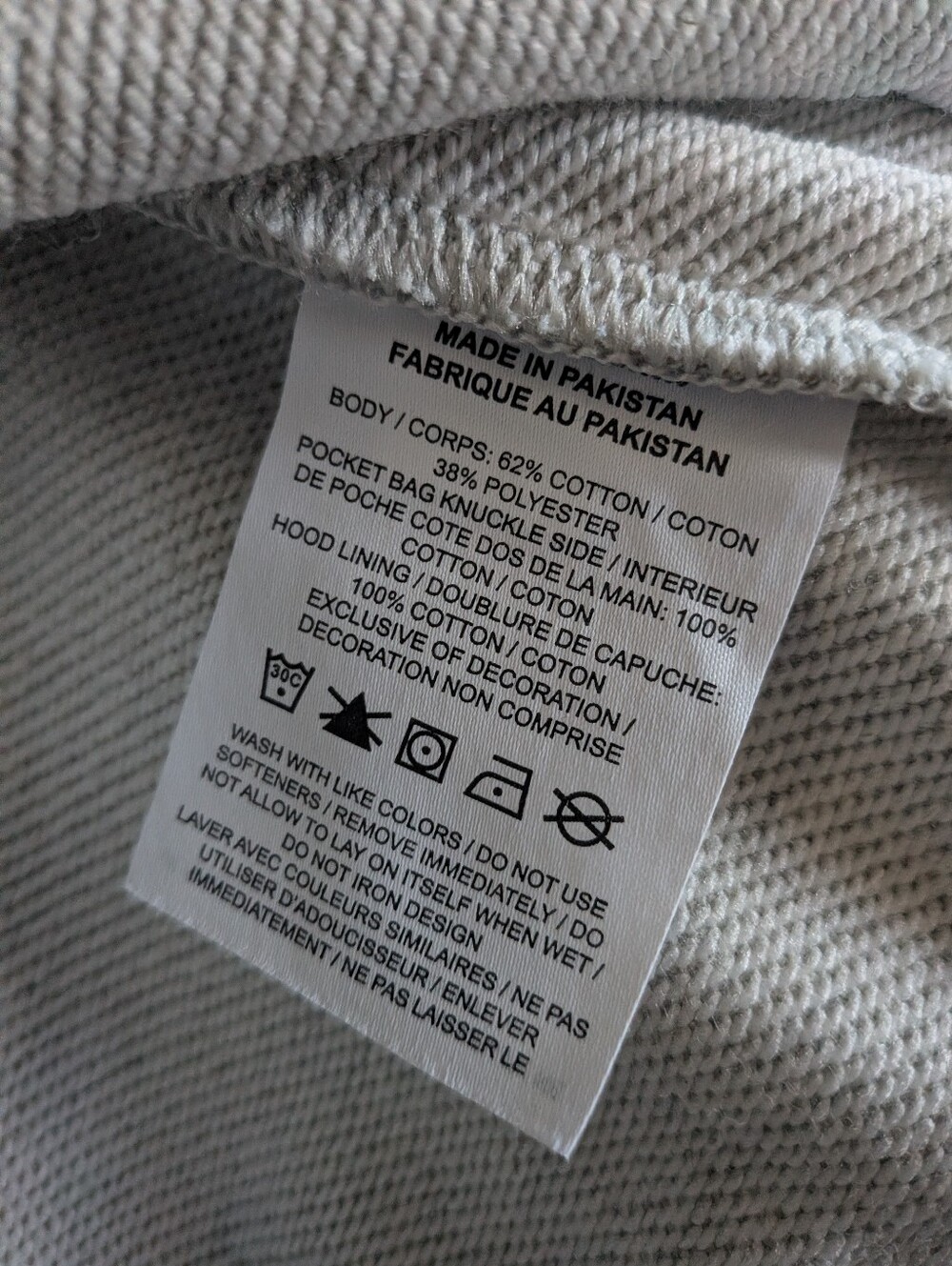 Jordan Sport CP3 Chris Paul Grey Pullover Cotton Blend Hoodie Men's M - Picture 7 of 9